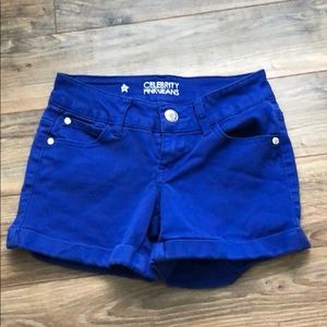Celebrity Pink Blue Jean Shorts